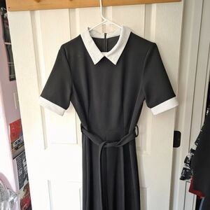 Collared Gothic Romper